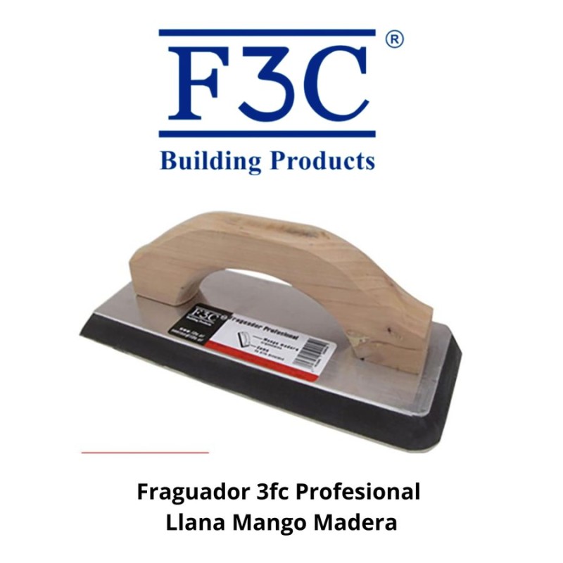 FRAGUADOR 3FC PROFESIONAL LLANA MANGO MADERA