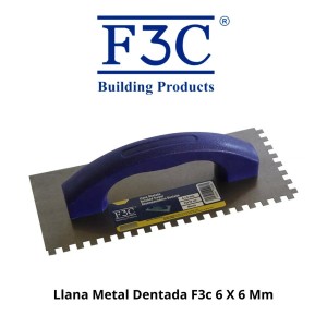 LLANA METAL DENTADA F3C 06 X 06 MM 50908