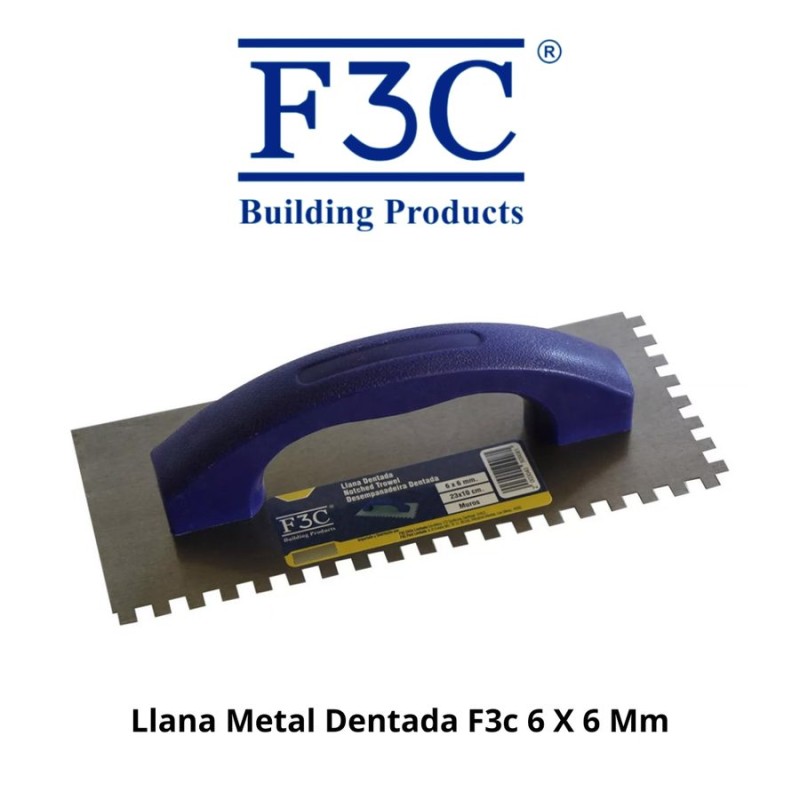 LLANA METAL DENTADA F3C 06 X 06 MM 50908
