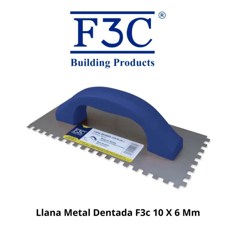 LLANA METAL DENTADA F3C 10 X 06 MM