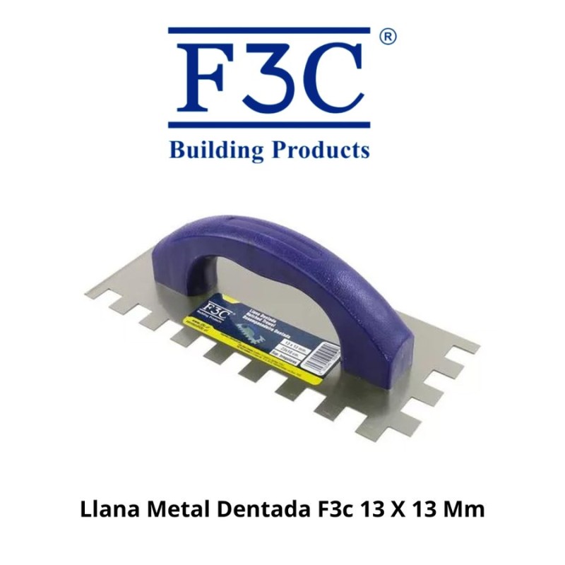 LLANA METAL DENTADA F3C 13 X 13 MM 50910