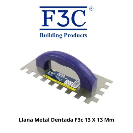 LLANA METAL DENTADA F3C 13 X 13 MM 50910