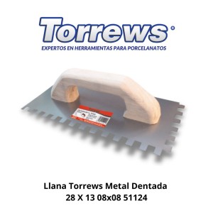 LLANA TORREWS METAL DENTADA 28 X 13 08X08 51124