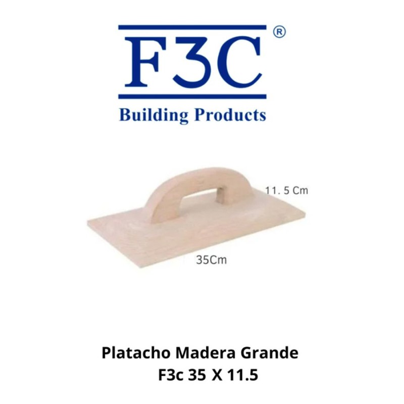 PLATACHO MADERA GRANDE F3C 35 X 11,5 51198