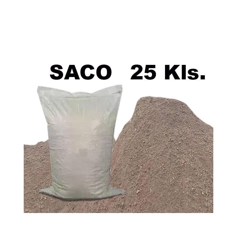 ARENA FINA ESTUCO SACO ENVASADO 25 KG