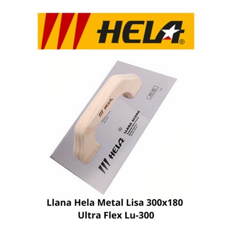 LLANA HELA METAL LISA 300X180 ULTRA FLEX LU-300
