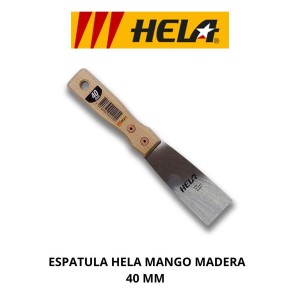 ESPATULA HELA MANGO MADERA 40 MM