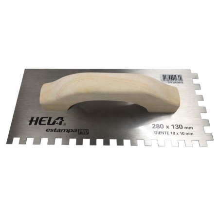 LLANA HELA ESTAMPA PRO METALDENT 280X130 DTE 10X10