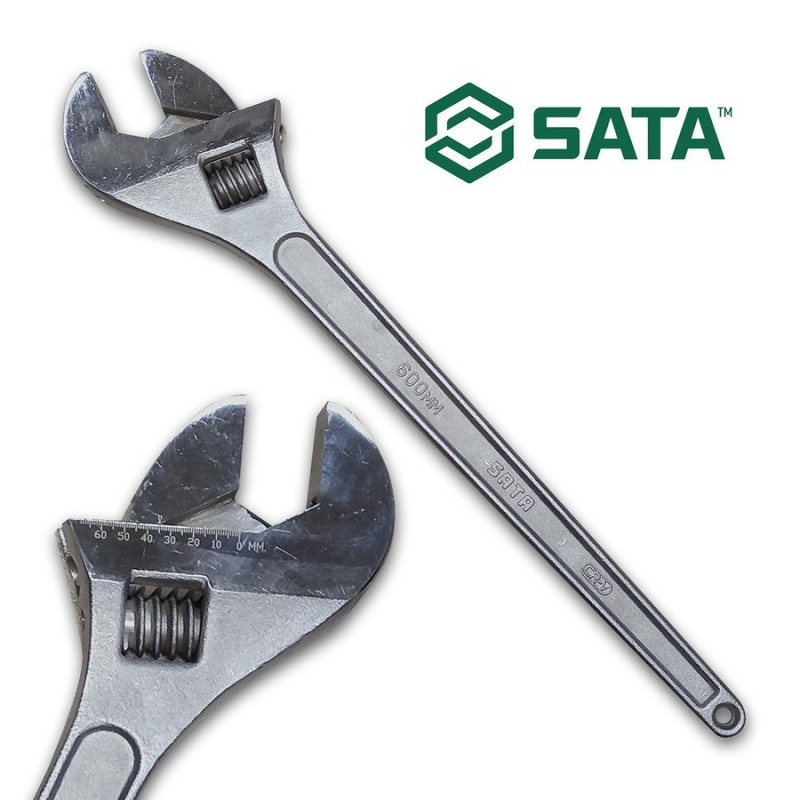 LLAVE FRANCESA SATA 24" CR-V 47208