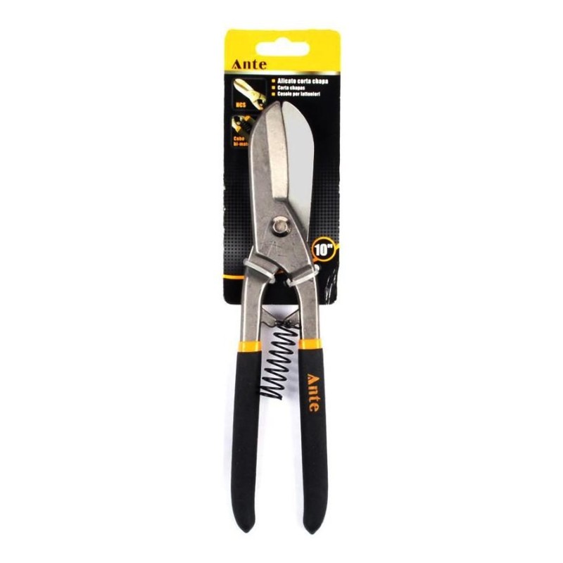 TIJERA HOJALATERA ANTE CON RESORTE 10" CL015381