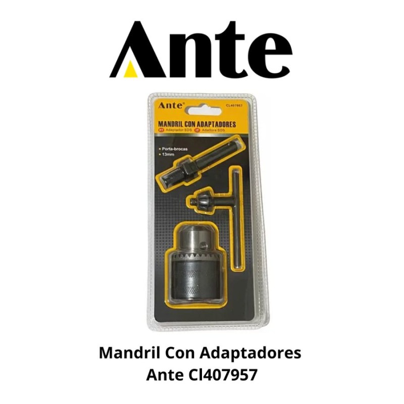 MANDRIL CON ADAPTADORES ANTE CL407957
