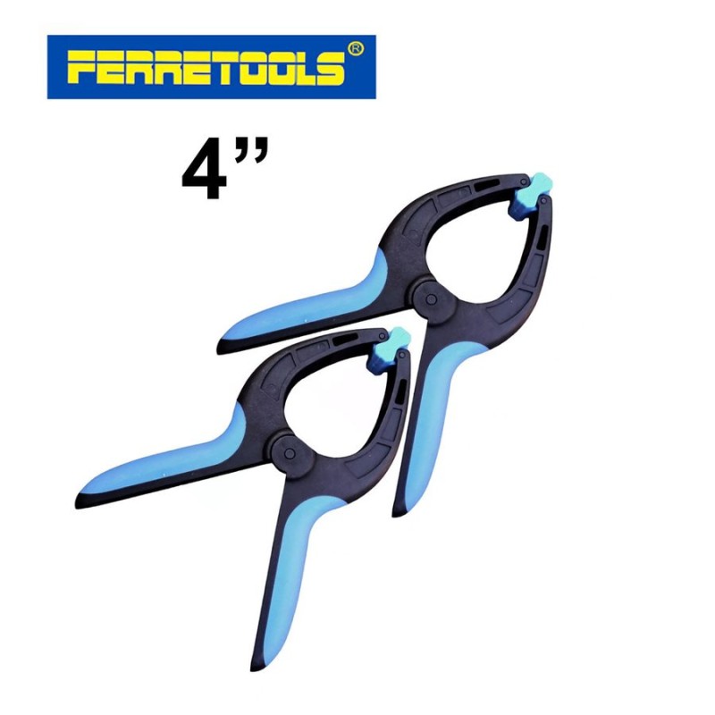 PRENSA FERRETOOLS RAPIDA TIPO RESORTE 4" F2474 PAR