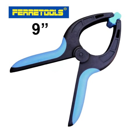 PRENSA FERRETOOLS RAPIDA TIPO RESORTE 9" F2476