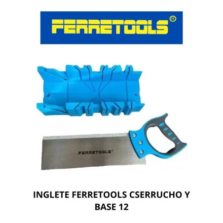 INGLETE FERRETOOLS C/SERRUCHO Y BASE 12"