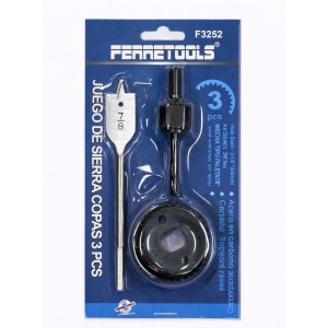 SIERRA COPA FERRETOOLS 03 PZA P/TALADRO F3252