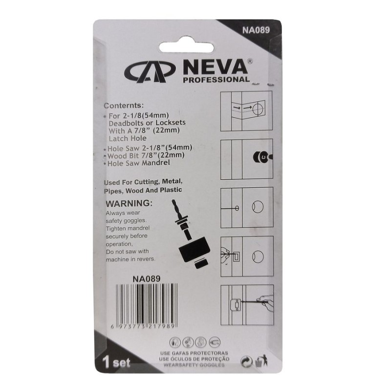 SIERRA COPA NEVA P/TALADRO 3 PZ NA089