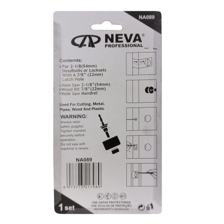 SIERRA COPA NEVA P/TALADRO 3 PZ NA089