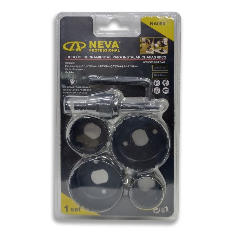 SIERRA COPA NEVA P/TALADRO 6 PZ NA090