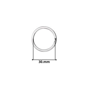 ARGOLLA METAL LLAVERO 30 MM