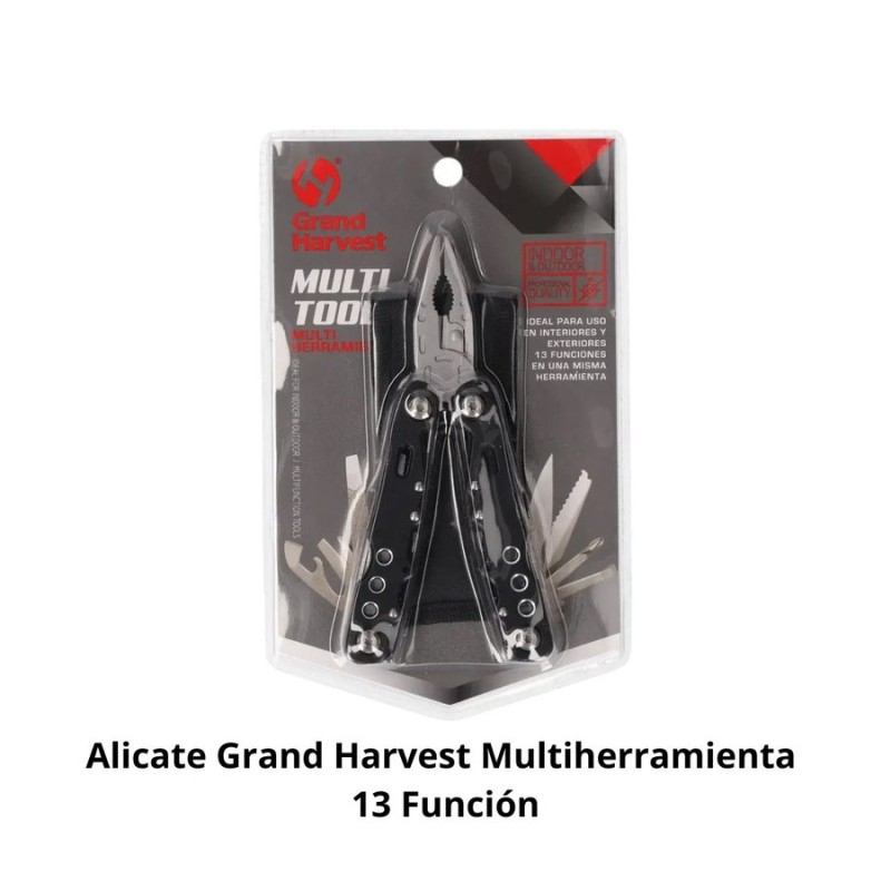 ALICATE GRAND HARVEST MULTIHERRAMIENTA 13 FUNCION
