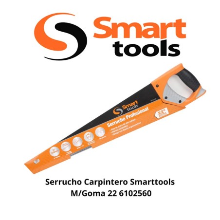 SERRUCHO CARPINTERO SMARTOOLS M/GOMA 22 6102560