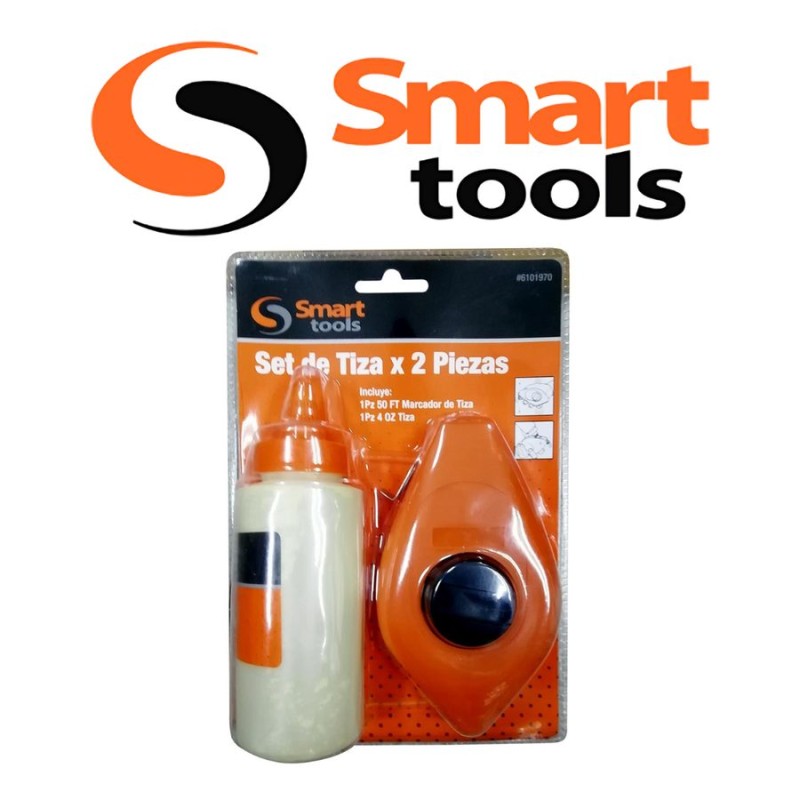 TIZADOR SMARTTOOLS PLASTICO C/TIZA 6101970