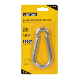 MOSQUETON 100 MM 10 MM 3/8" 100 MM 350 KG BZ308R