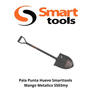 PALA PUNTA HUEVO SMARTTOOLS MANGO METÁLICO S503MY