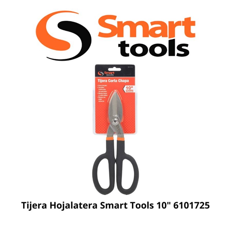 TIJERA HOJALATERA SMART TOOLS 10" 6101725