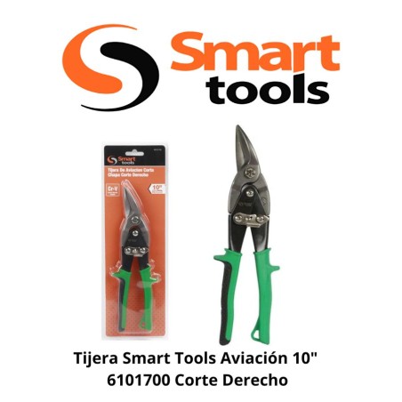 TIJERA SMART TOOLS AVIACION 10" 6101700 CORTE DERE