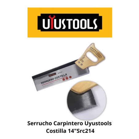 SERRUCHO CARPINTERO UYUSTOOLS COSTILLA 14"SRC214