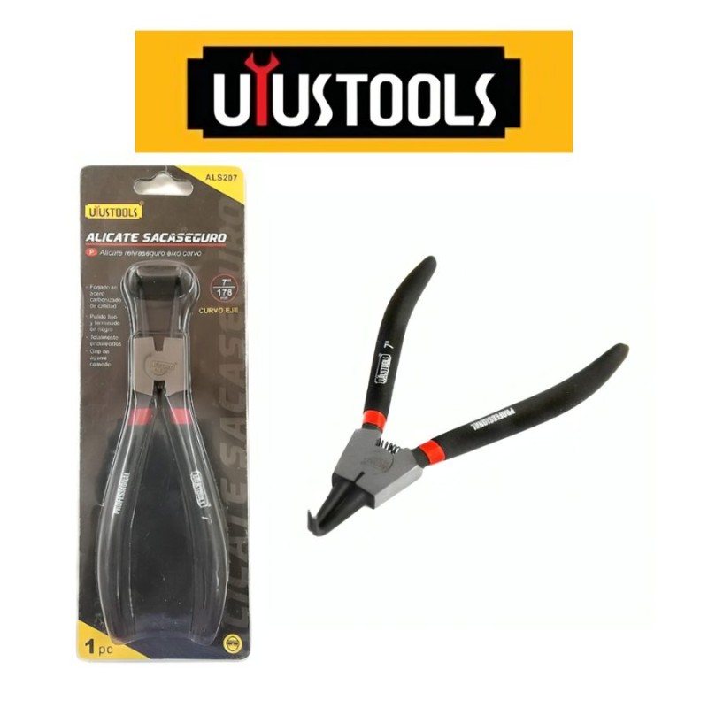 ALICATE UYUSTOOLS SACASEGURO 7" ALS207 EXTERIOR CU