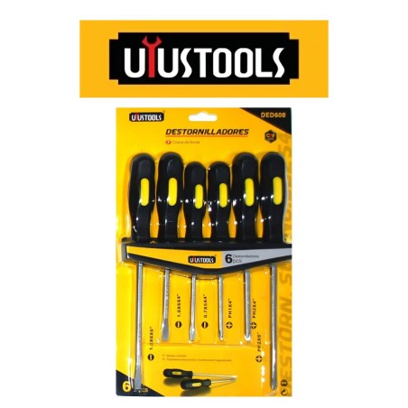 DESTORNILLADOR UYUSTOOLS 6 PZS DE PRESICION DED608