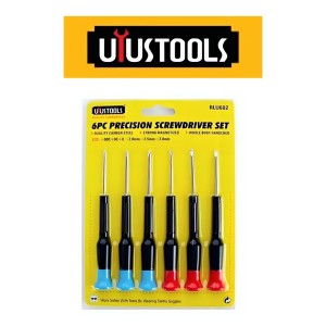 DESTORNILLADOR UYUSTOOLS RELOJERO 6 PZ RLU602