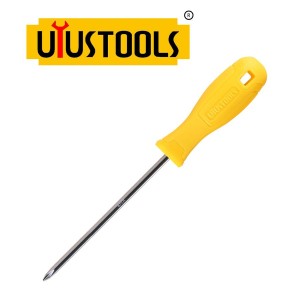 DESTORNILLADOR UYUSTOOLS PROF CRUZ AMARILLO 6" DEM