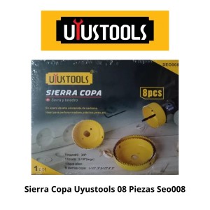 SIERRA COPA UYUSTOOLS 08 PIEZAS SEO008