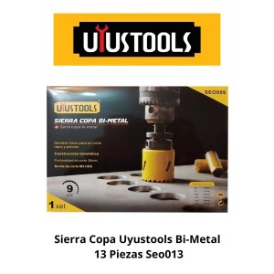 SIERRA COPA UYUSTOOLS BI-METAL 13 PIEZAS SEO013