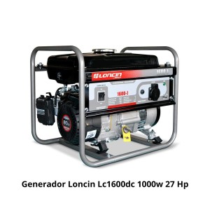GENERADOR LONCIN LC1600DC 1000W 27 HP