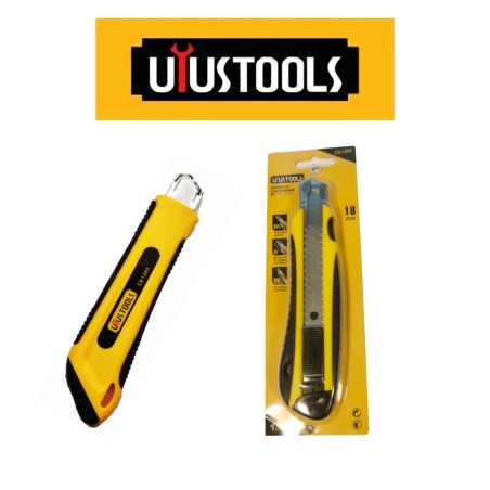 CUCHILLO CARTONERO UYUSTOOLS 18 MM CE1305