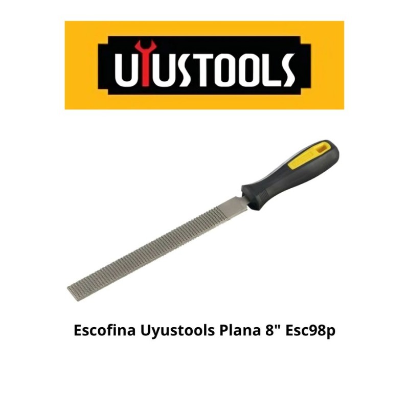 ESCOFINA UYUSTOOLS PLANA 8" ESC98P
