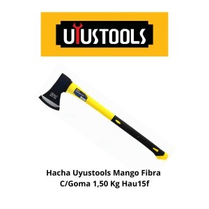 HACHA UYUSTOOLS MANGO FIBRA C/GOMA 2,00 KG HAU20F