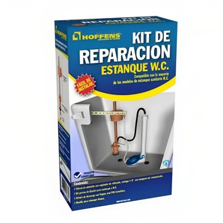 KIT REPARACION ESTANQUE - WC MANILLA CROMADA 62387