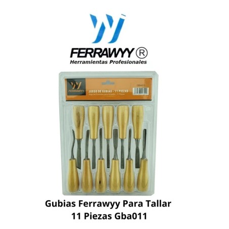 GUBIAS FERRAWYY PARA TALLAR 11 PIEZAS GBA011
