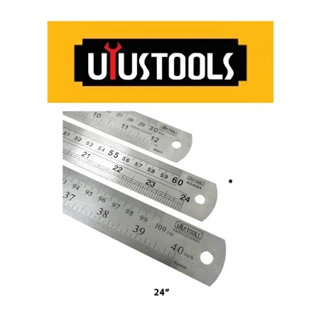 REGLA METALICA UYUSTOOLS 24" 600 MM RGA024