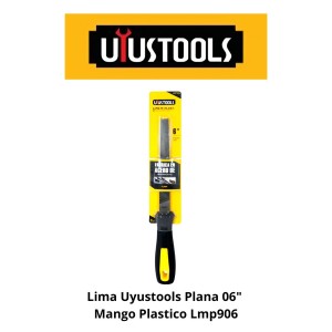 LIMA UYUSTOOLS PLANA 06" MANGO PLASTICO LMP906