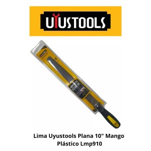 LIMA UYUSTOOLS PLANA 10" MANGO PLASTICO LMP910