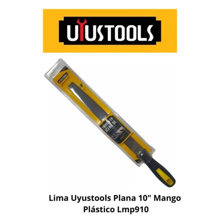 LIMA UYUSTOOLS PLANA 10" MANGO PLASTICO LMP910