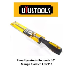 LIMA UYUSTOOLS REDONDA 10" MANGO PLASTICO LMR910