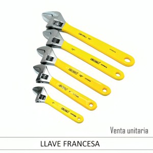 LLAVE FRANCESA UYUSTOOLS 12" YFP012