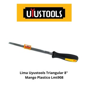 LIMA UYUSTOOLS TRIANGULAR 8" MANGO PLASTICO LMT908